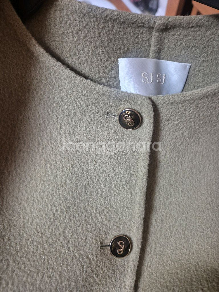 sjsj캐시미어 핸드메이드코트--4