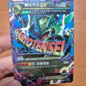 m레쿠쟈ex 포켓몬 카드