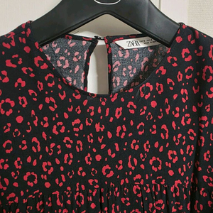 ZARA 자라 레오파드 플레어 원피스