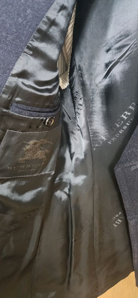 버버리프로섬 원빈 금장 피코트 48--2