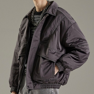 메종미네드 GEREN STITCH BOMBER GREY 봄버 마원 MA1