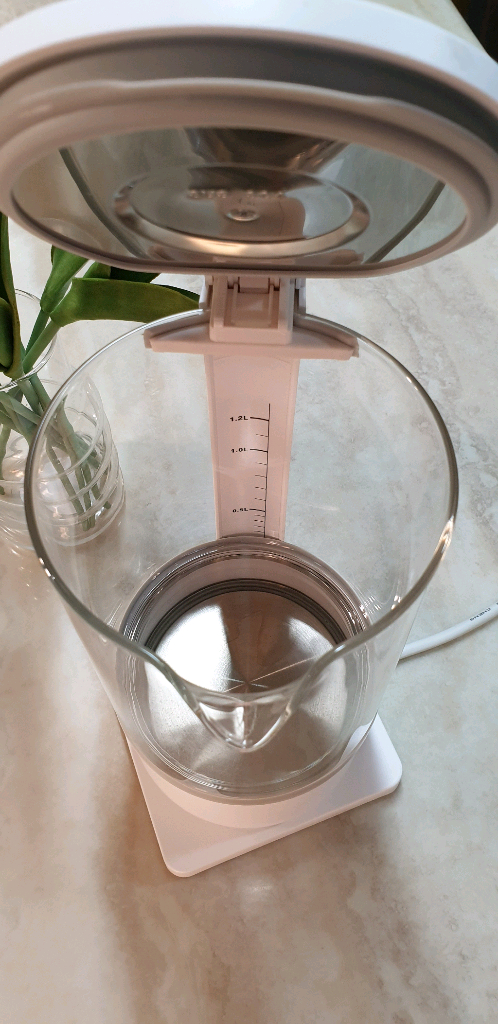 보아르 전기포트 하티포트 무선 전기 유리 티포트 1.2L--6