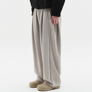 오버S) DNSR 딥 포턱 플로우 밴딩 팬츠 웜그레이 디앤써 디엔써