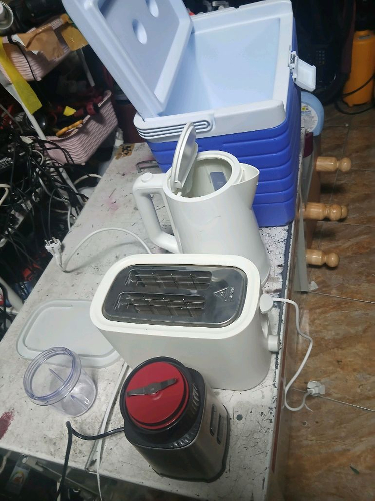 아이스박스 +커피프트+소형믹서기+토스트기--1