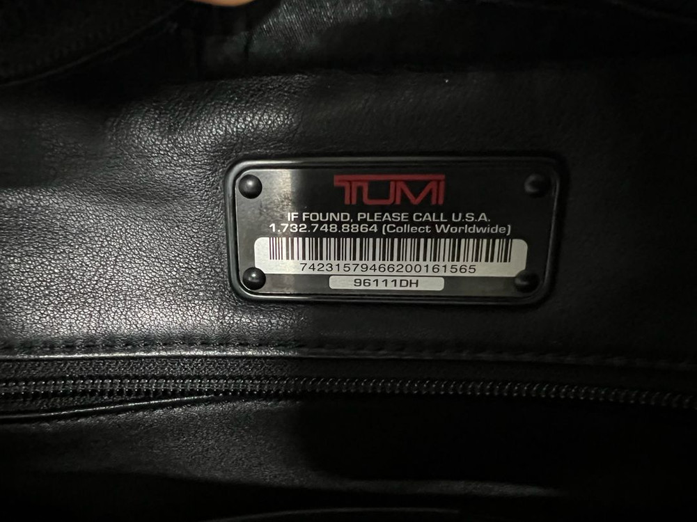 정품 투미 TUMI 가죽 브리프 케이스 가방 판매 이미지