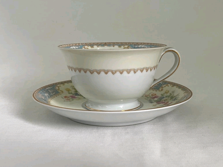 노리다케 세룰리안 티잔 소서 듀오 세트--0