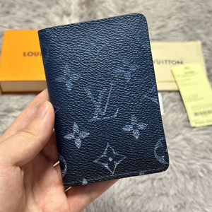 [풀구성] 루이비통 이클립스 오거나이저 카드지갑 네이비 신형