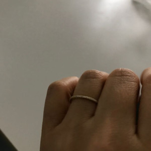 14k 큐빅 반지 새상품 9호