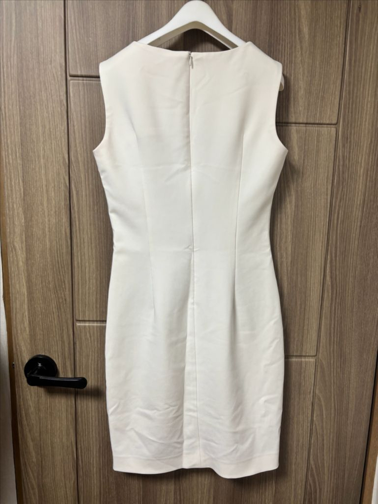 으네드레스 스퀘어넥 민소매 원피스--3