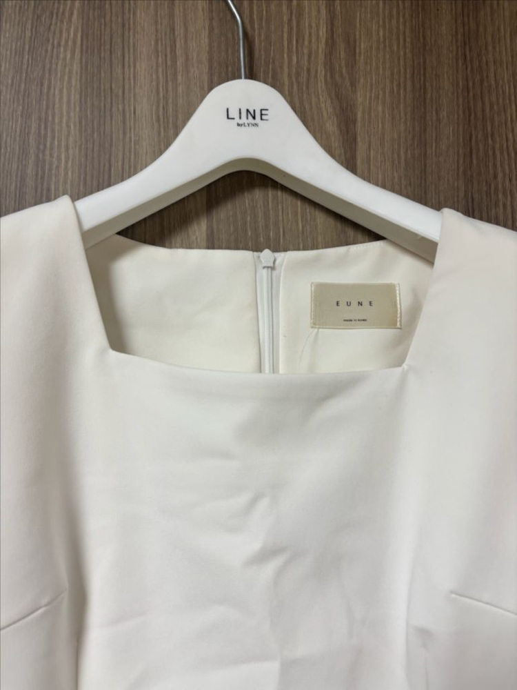 으네드레스 스퀘어넥 민소매 원피스--4