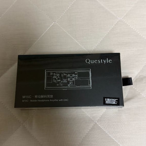 퀘스타일 m15c 꼬다리 dac amp 단순개봉 이미지