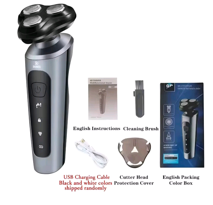 새상품 9D 전기면도기--3