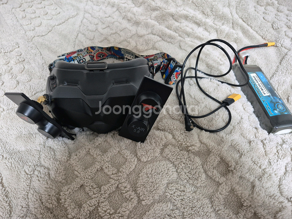 Dji fpv v2고글 + fpv 2 조종기--0