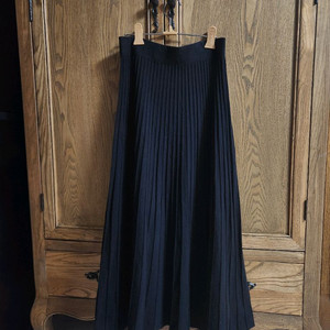 타임스타일 고급 우아한 롱니트 스커트