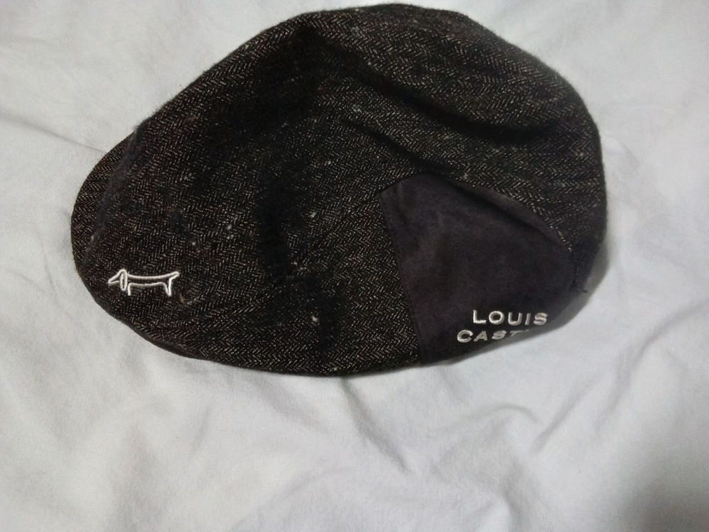 루이카스텔 트위드 헌팅캡 모자--3