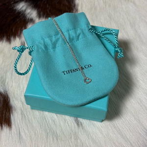 티파니앤코 엘사 퍼레티 오픈 하트 7mm 목걸이 판매합니다.