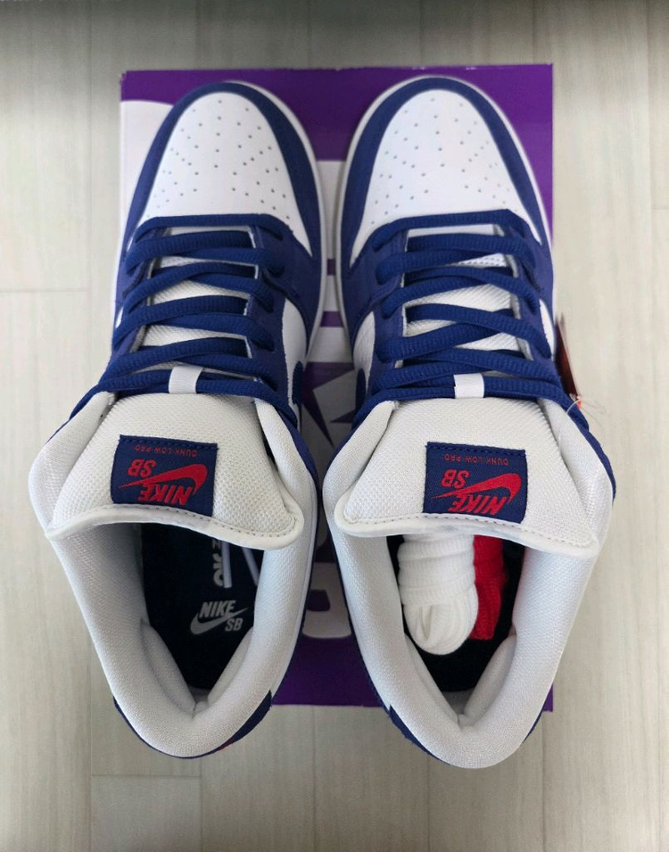 나이키 SB 덩크 로우 프로 프리미엄 딥 로얄 블루 [285, 새상품]--3