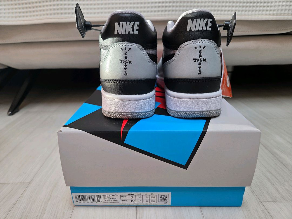 트래비스 스캇 맥어택 SP 라이트 스모크 그레이 [250, 새상품]--4