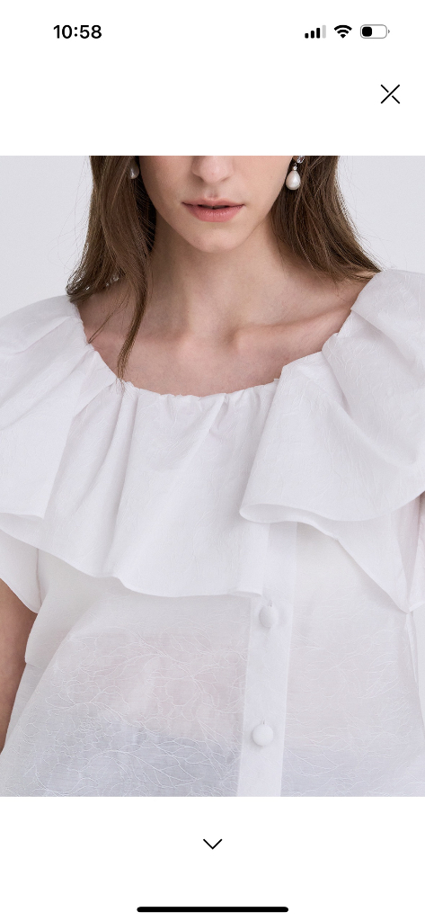 오브제 블라우스 판매해요--0