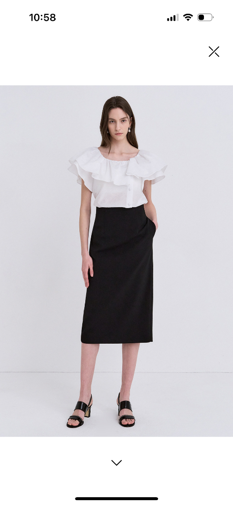 오브제 블라우스 판매해요--1