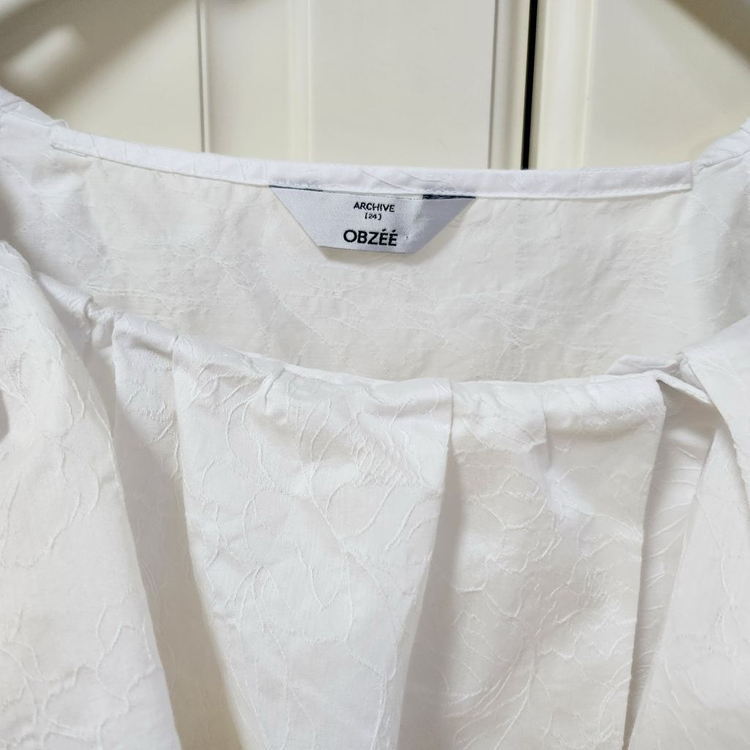 오브제 블라우스 판매해요--7