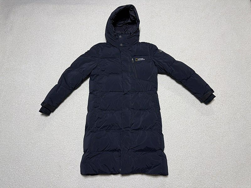내셔널지오그래픽 카이만 프로 구스다운 롱패딩 남성용 90사이즈 이미지