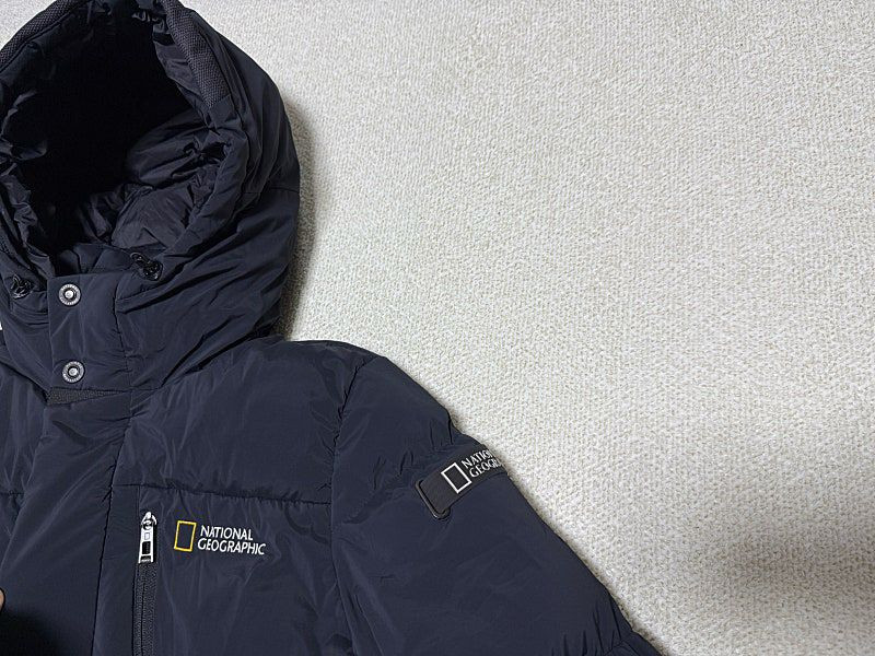 내셔널지오그래픽 카이만 프로 구스다운 롱패딩 남성용 90사이즈 이미지