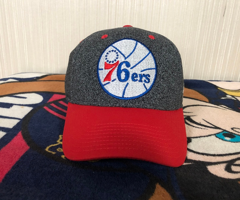 NBA 아디다스 필라델피아 세븐티식서스 모자/캡 S-M 이미지