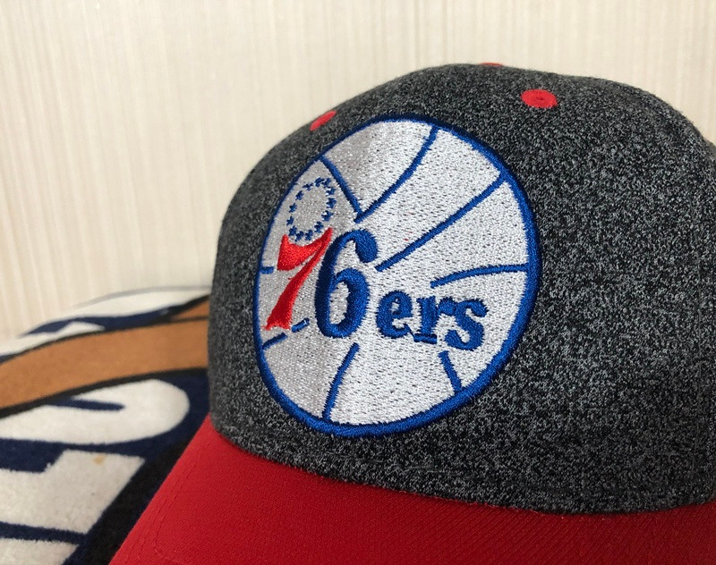 NBA 아디다스 필라델피아 세븐티식서스 모자/캡 S-M 이미지