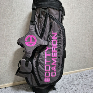 스카티카메론 챠콜 핑크 스탠드백