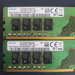 삼성 DDR4-2400 MHz (PC4-19200) 16GB 메모리