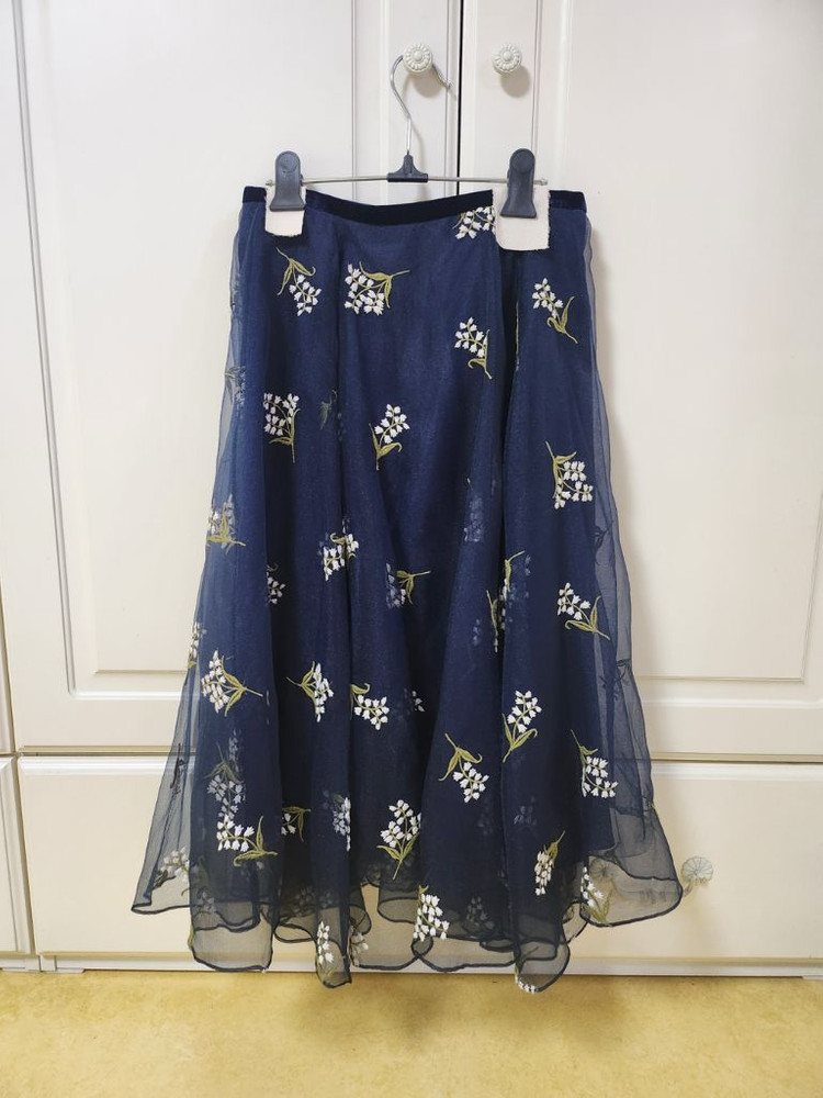 레니본 튤스커트 판매해요--2