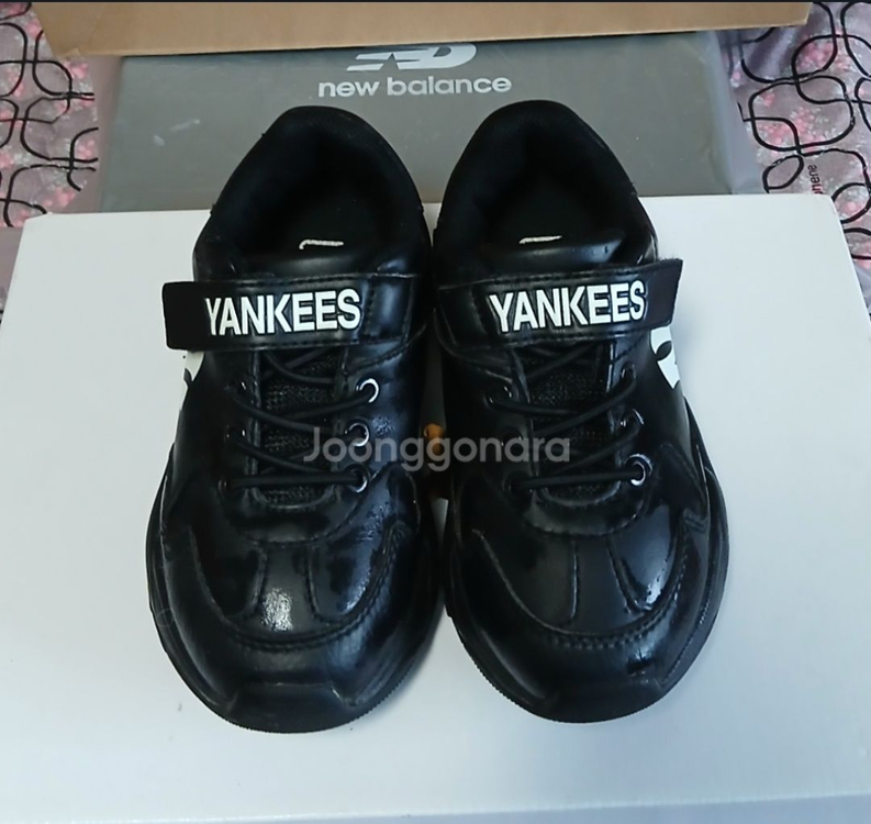 MLB 양키즈 키즈170운동화 거의새거--1