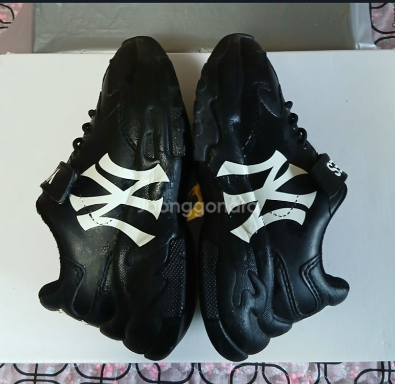 MLB 양키즈 키즈170운동화 거의새거--4