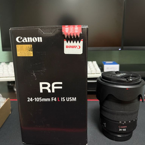 RF 24-105mm F4 IS USM 렌즈 박스 풀세트