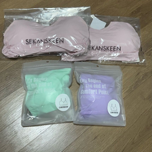 세컨스킨 브라 4개 일괄