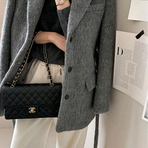 데일리룩 DALC 알파카윈터재킷