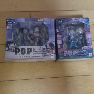 루피&에이스 형제의 맹세 / 사보 피규어입니다