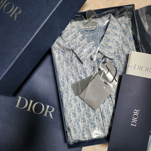 [새상품급/풀구성] 41 / 디올 오블리크 카스리 오버셔츠