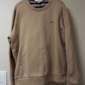 라코스테 베이지 맨투맨 S (SH920E-18C)