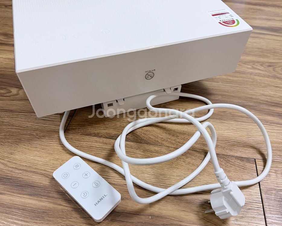 한일 욕실 화장실 온풍기 가정용 무타공 벽걸이--3