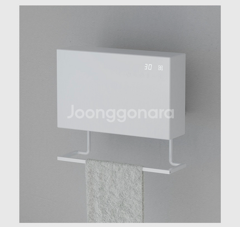 한일 욕실 화장실 온풍기 가정용 무타공 벽걸이--6