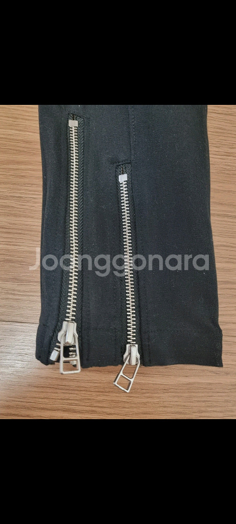 알렉산더왕 블랙 면바지 0사이즈 25인치 Alexander wang--4