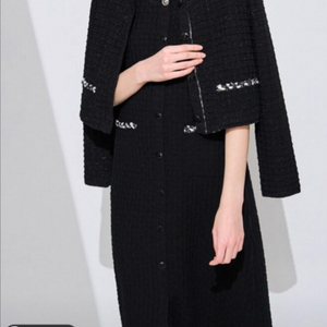 니트 가디건 드레스 세트