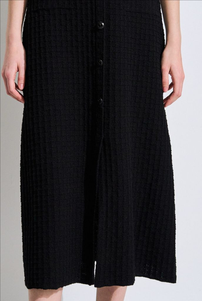 니트 가디건 드레스 세트--6