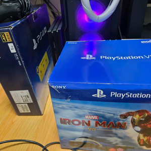 ps4프로+ vr 아이언맨(게임시디없음)