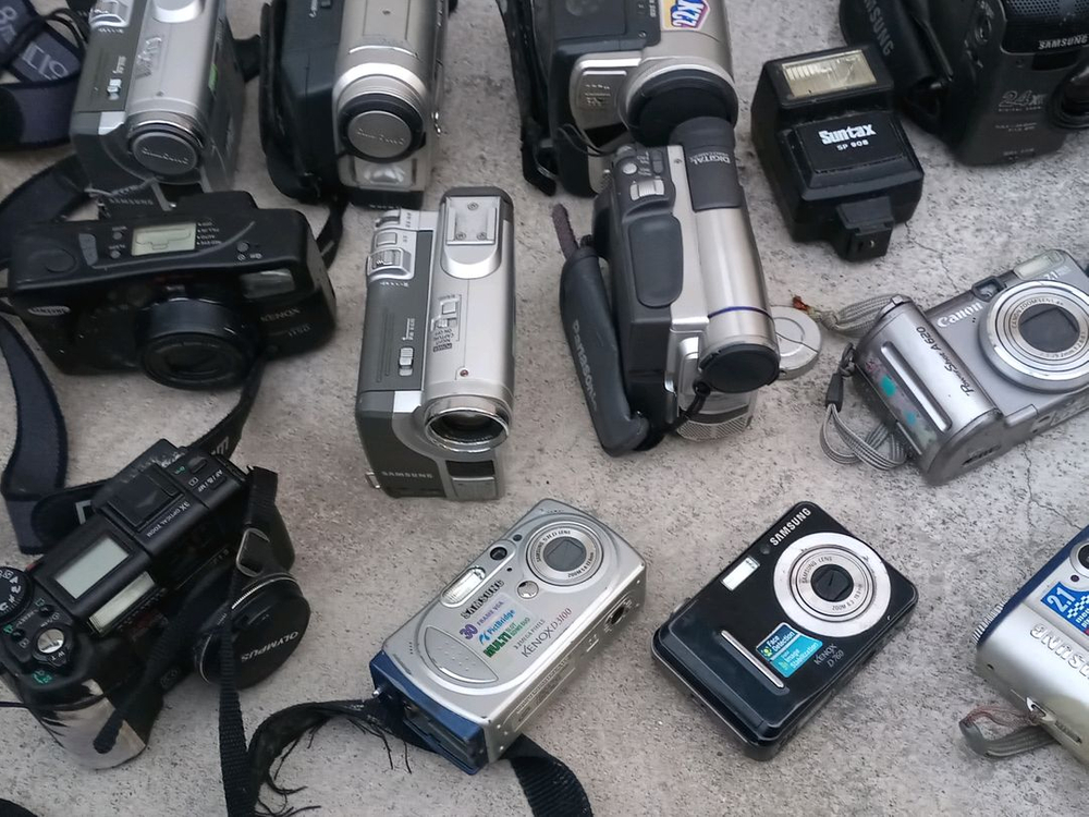 카메라 .캠코더 27개정도 일괄 이미지