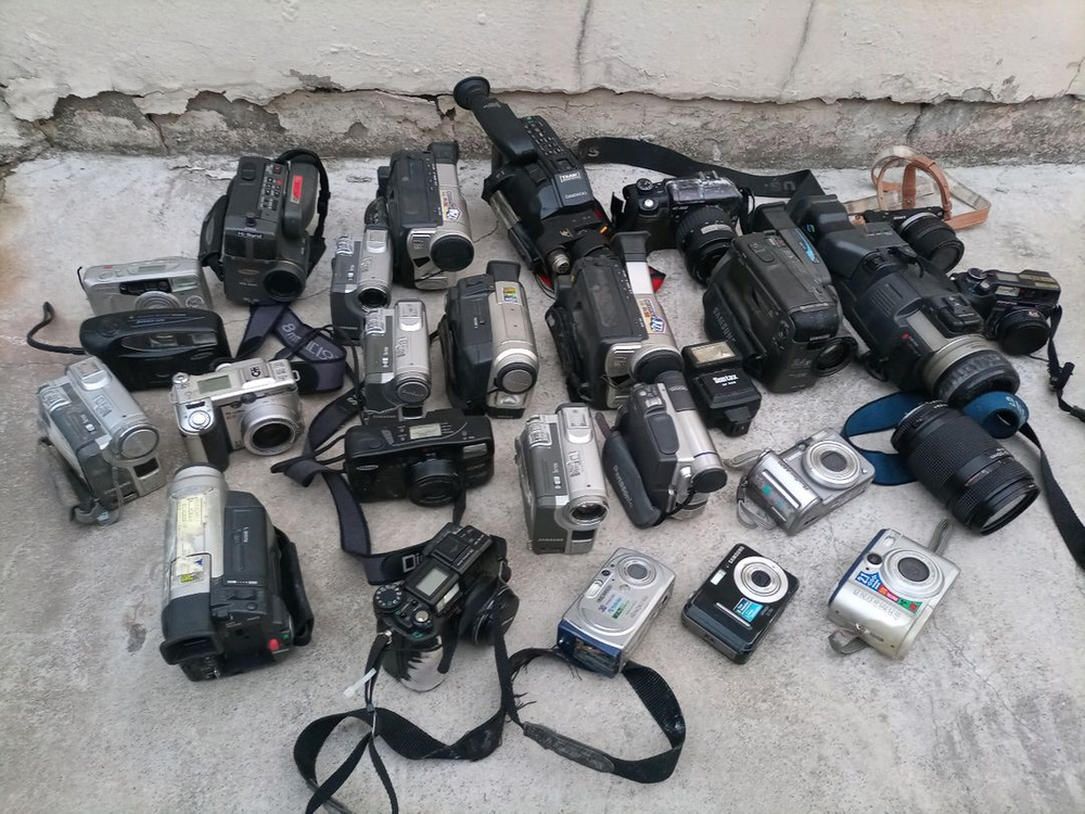 카메라 .캠코더 27개정도 일괄 이미지