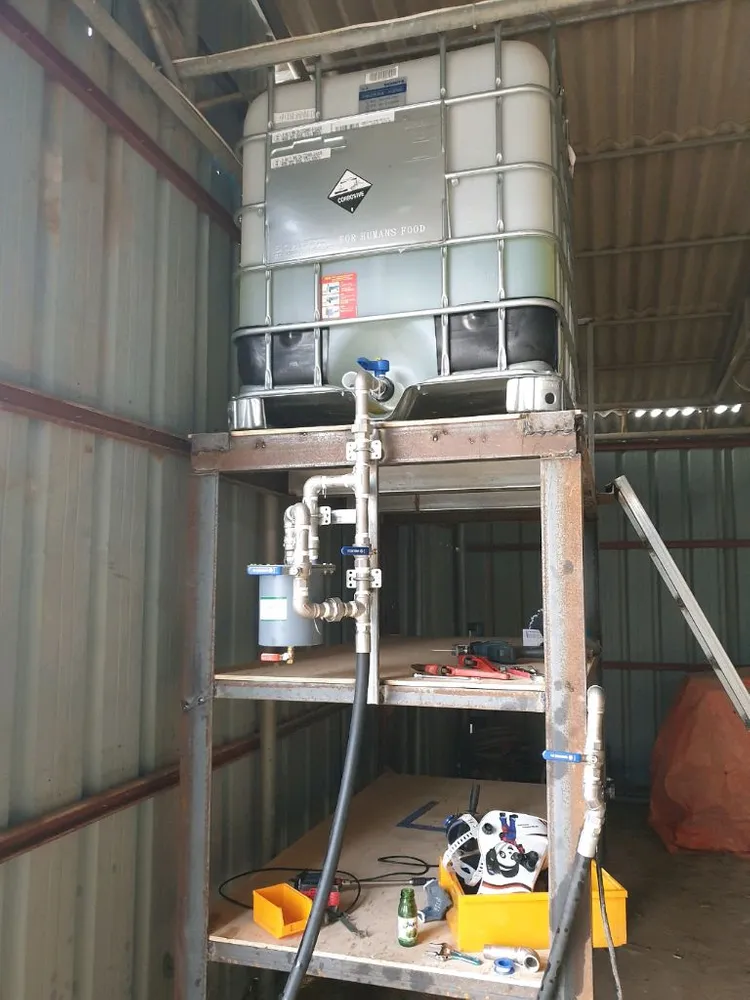 iBC 탱크 여러가지 사용가능 물탱크 1000L 이미지