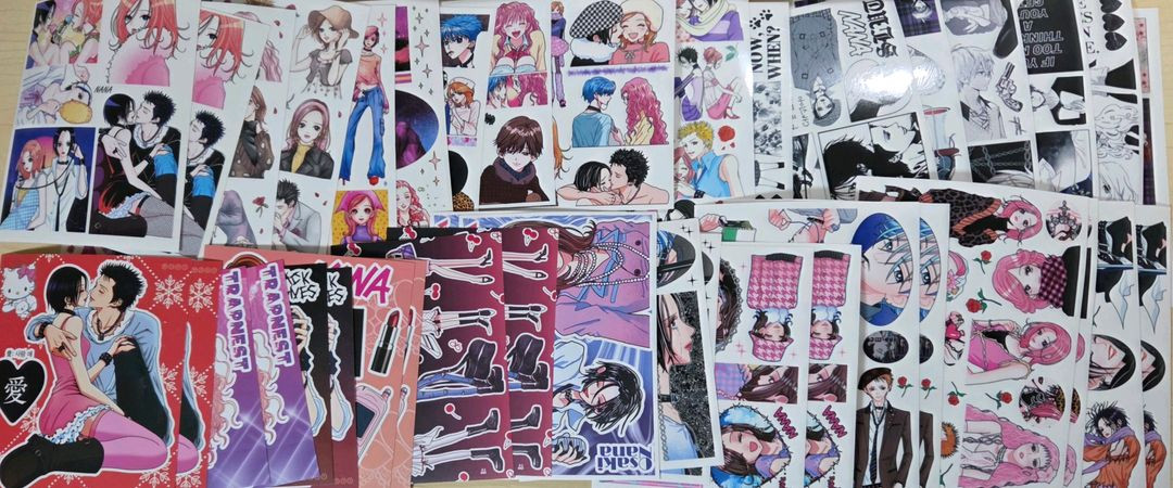 NANA 나나 만화 애니 소장용 인스 인믹 스티커 띵 처분--1